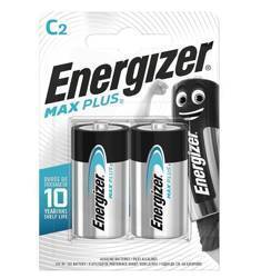 ENERGIZER Bateria alkaliczna R14 C Max Plus™ 1,5V, 2 sztuki