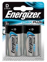 ENERGIZER Bateria alkaliczna R20 D Max Plus™ 1,5V, 2 sztuki