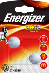 ENERGIZER Bateria specjalna CR2032 3V 2 sztuki