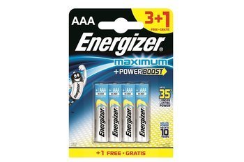 ENERGIZER Maximum Bateria AAA (LR03) 1,5V 3+1 sztuki: 638447