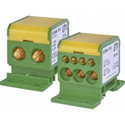 ETI Blok rozdzielczy 160A (2x4-50mm2/3x2,5-25mm2+4x2,5-16mm2) żółto-zielony EDBM-1/PE
