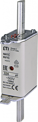 ETI Wkładka topikowa przemysłowa zwłoczna KOMBI NH1C gG 32A/500V 004184208