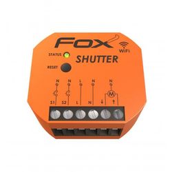 F&F FOX Sterownik rolet Wi-Fi 230 V SHUTTER z silnikiem 230V max 320W