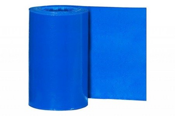 Folia kablowa gładka 20cm x100m niebieska; gr. 0,2mm