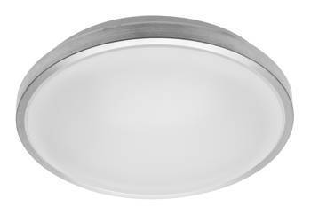 GTV Plafoniera LED ATLANTIS, 16W 960lm 4000K neutralna biała, IP54, AC 220-240V 50/60Hz, kąt świecenia 360°,  obudowa akryl/aluminium