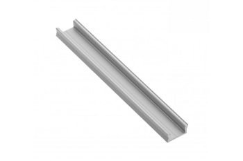 GTV Profil aluminiowy LED nakładany GLAX MINI Silver 2m  PA-GLAXMNK-AL