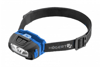 Hogert Lampa czołowa LED USB 6 funkcji z czujnikiem ruchu HT1E421