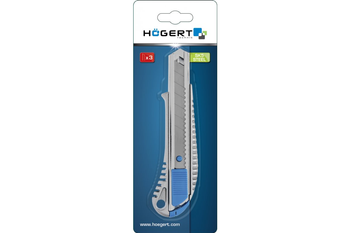 Hogert Nóż z ostrzem łamanym 18mm, odlew cynkowy; HT4C606