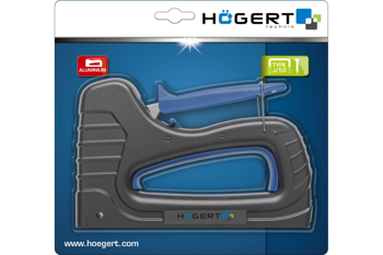 Hogert Zszywacz aluminiowy 6-16mm, gwoździe 15, 16mm HT2C004