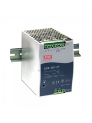 Mean Well Zasilacz impulsowy SDR-480-24 480W 24VDC 24÷28VDC 20A 90÷264VAC 1,6kg ROHS