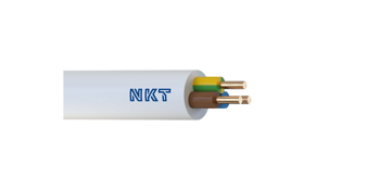 NKT Przewód instalacyjny okrągły YDYżo 3x1,5 mm² 450/750 NKT