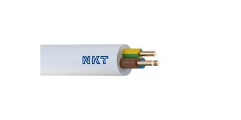 NKT Przewód instalacyjny okrągły YDYżo 3x2,5 mm² 450/750 NKT