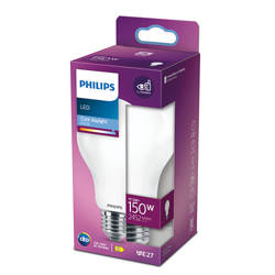 PHILIPS Żarówka LED A67 17,5W/865 odpowiednik 150W 2500lm 6500K zimna biała E27 mleczna 150°