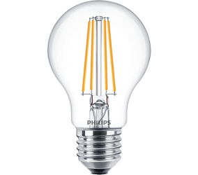 PHILIPS Żarówka LED Bulb Classic A60 7W/827 odpowiednik 60W 806lm 2700K ciepła biała E27 filament szklana