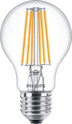 PHILIPS Żarówka LED Bulb Classic A60 8,5W/827 odpowiednik 75W 1055lm 2700K ciepła biała E27 filament szklana