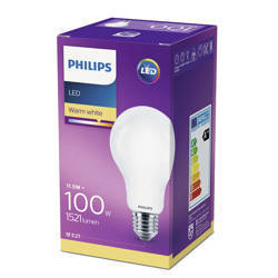 PHILIPS Żarówka LED Classic 10,5W/827 E27 A60 odpowiednik 100W 1521lm 2700K ciepła biała