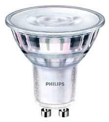 PHILIPS Żarówka LED CorePro LEDspot 4,9W/840 odpowiednik 65W 550lm 4000K neutralna biała GU10 szklana 120°