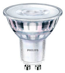 PHILIPS Żarówka LED CorePro LEDspotMV 5W/830 odpowiednik 50W 365lm 3000K ciepła biała GU10 szklana ściemnialna