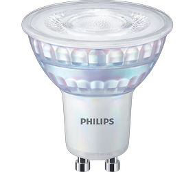 PHILIPS Żarówka LED CorePro LEDspotMV 7W/865 odpowiednik 100W 730lm 6500K zimna biała GU10 szklana 60°