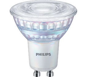 PHILIPS Żarówka LED Master LEDspot VLE 6,2W/827 odpowiednik 80W 575lm 2700K ciepła biała GU10 Ra>90 ściamnialna