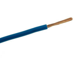 Przewód jednożyłowy giętki H07V-K (LgY) 1,5mm² niebieski (blue) RAL5015