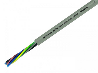 Przewód sterowniczy elastyczny żyły kolorowe JB-750 5G2,5 mm² 450/750V