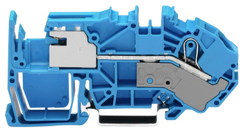 WAGO Złączka rozłączalna N 1-przewodowa 16 mm²  Push-in CAGE CLAMP® niebieski 2016-7714