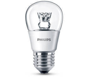 Żarówka LED Philips CorePro lustre 4-25W E27 827 250lm P45 Biała ciepła przeźroczysta