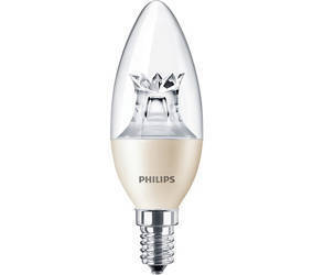 Żarówka LED Philips MASTER LEDcandle DT 8-60W E14 827 806lm B40 Clear